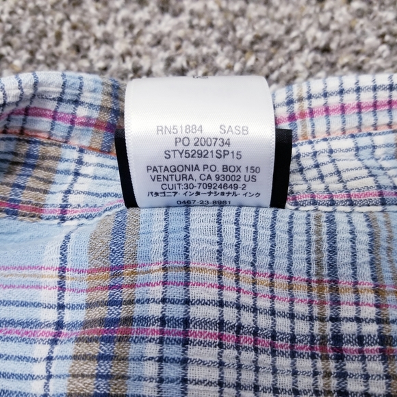 PATAGONIA SHORT SLEEVE BUTTON DOWN SHIRT - Picture 9 of 11